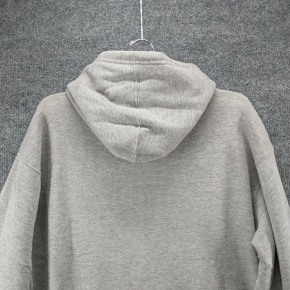 E5 Men's Alabama Crimson Tide Drawstring Hoodie Gray S Long Sleeve Cotton Blend - Picture 7 of 12